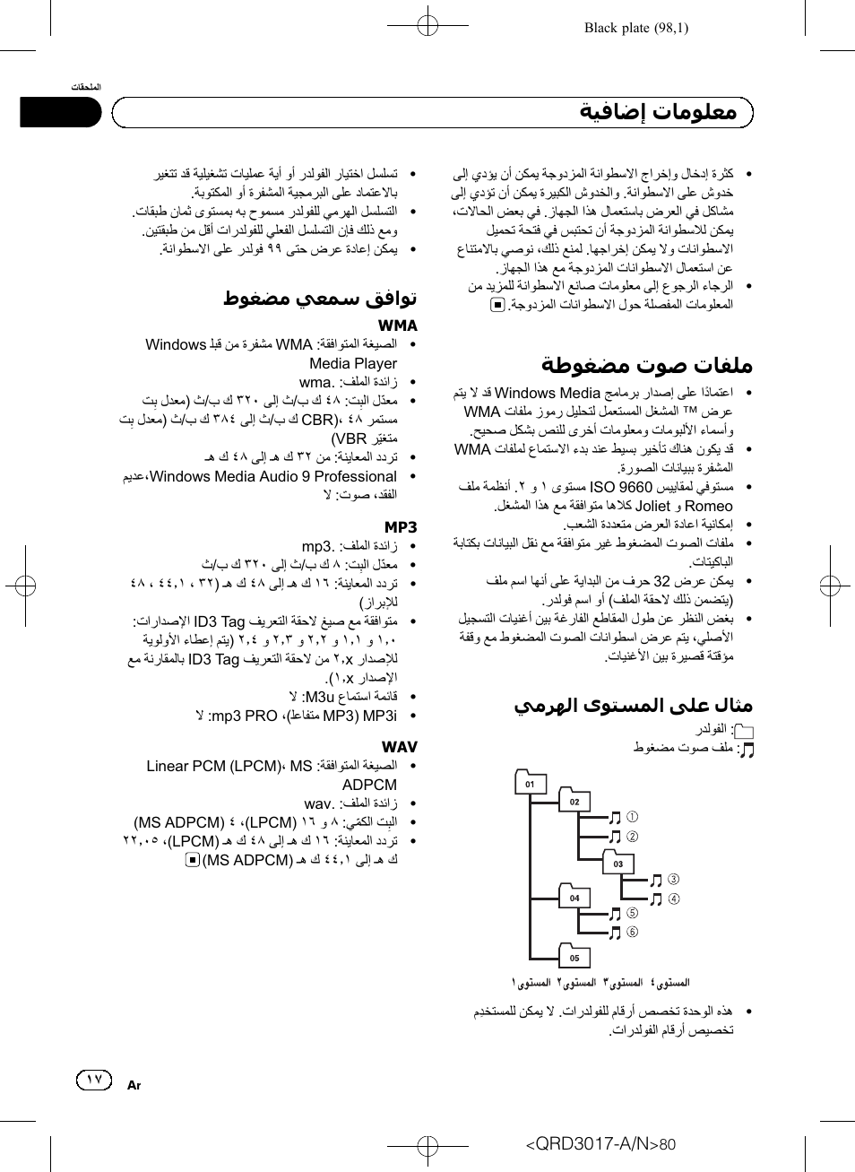 Pioneer Super Tuner III D DEH-1150MPG User Manual | Page 80 / 96