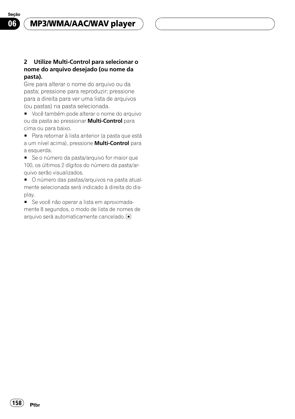 Mp3/wma/aac/wav player | Pioneer DEH-P7750MP User Manual | Page 158 / 197