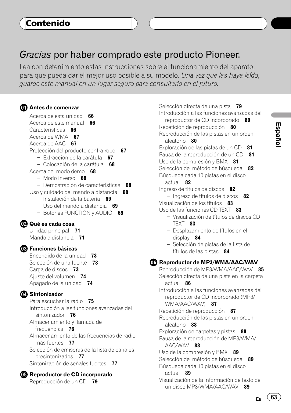Pioneer DEH-P7750MP User Manual | Page 63 / 197