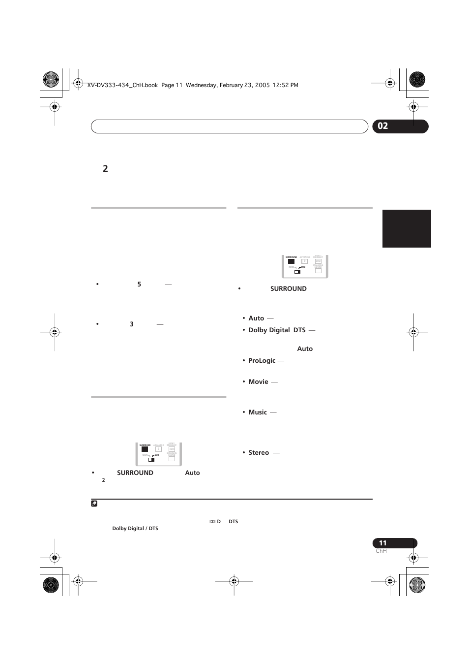 English français nederlands italiano español | Pioneer S-DV434ST User Manual | Page 61 / 102