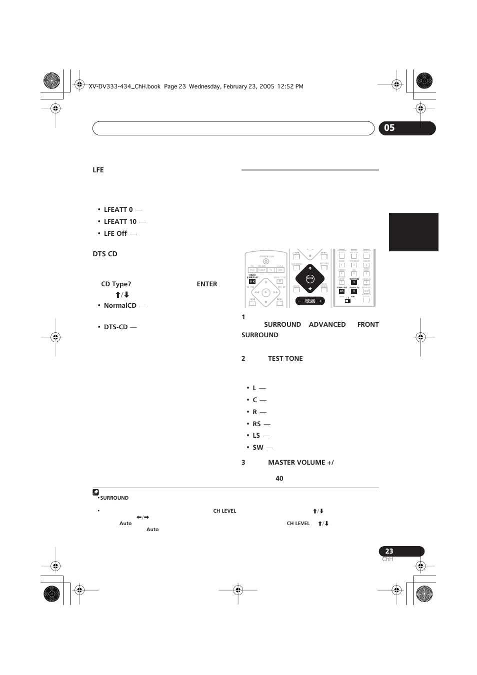 English français nederlands italiano español, Dts cd | Pioneer S-DV434ST User Manual | Page 73 / 102