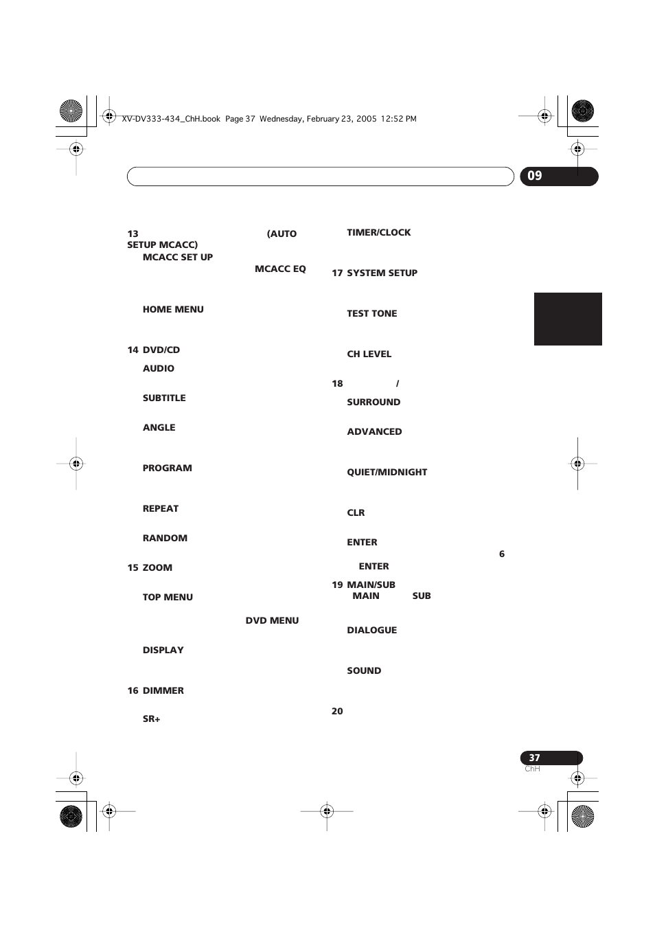 Pioneer S-DV434ST User Manual | Page 87 / 102