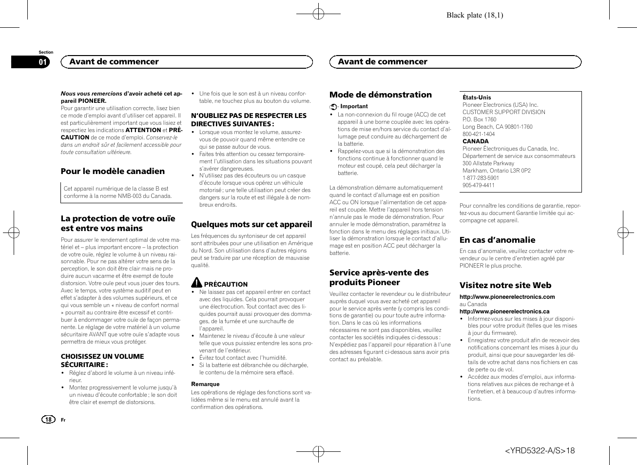 Pioneer DEH-33HD User Manual | Page 18 / 52