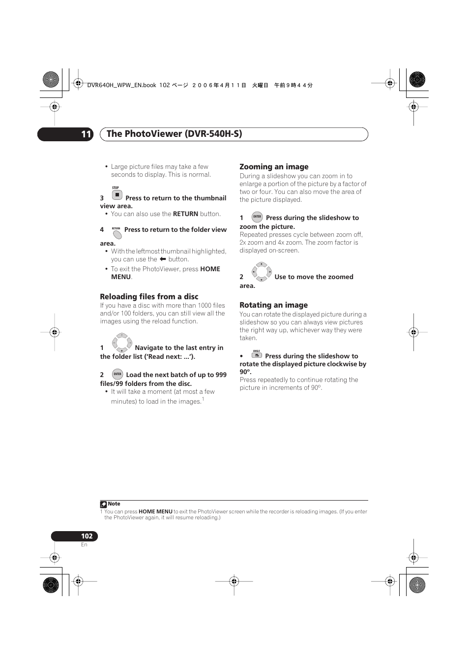 Pioneer DVR-640H-S User Manual | Page 102 / 140