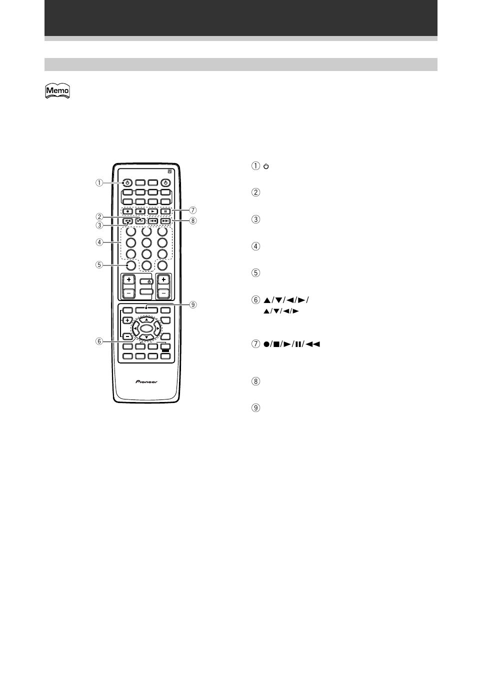 Tv operations, Remote control of other components, 1source | 2 dtv menu, 3 dtv on/off, 4 number buttons, 65¥∞¥2¥3¥ enter, 8 channel, 9 menu, Press to switch the tv on or off | Pioneer VSX-D908TX User Manual | Page 64 / 88