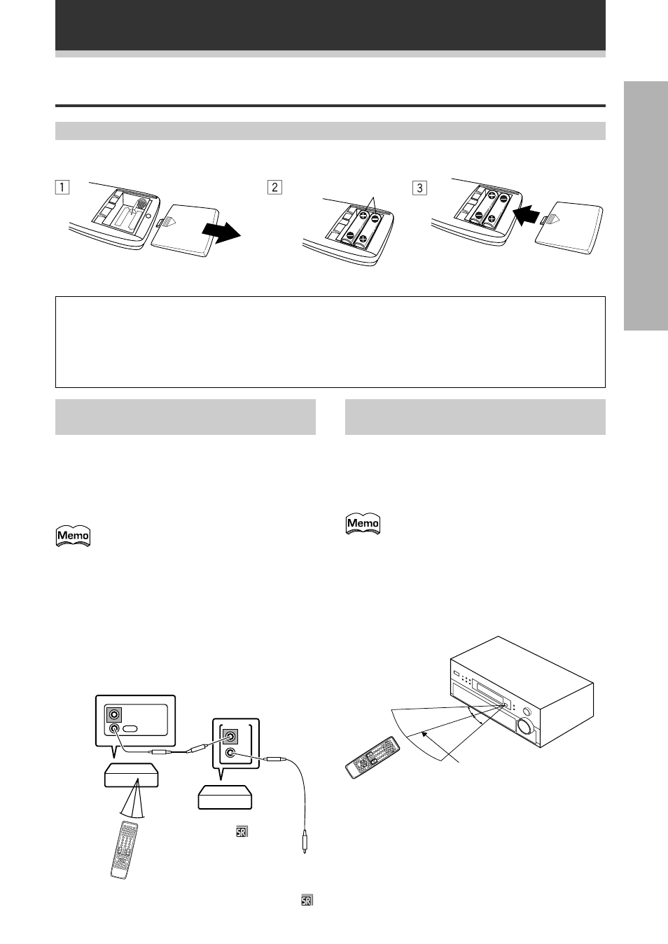 Preparing the remote control, Prep ara tion, Operating range of remote control unit | Loading the batteries, Operating other pioneer components, Before you start | Pioneer VSX-D908TX User Manual | Page 7 / 88