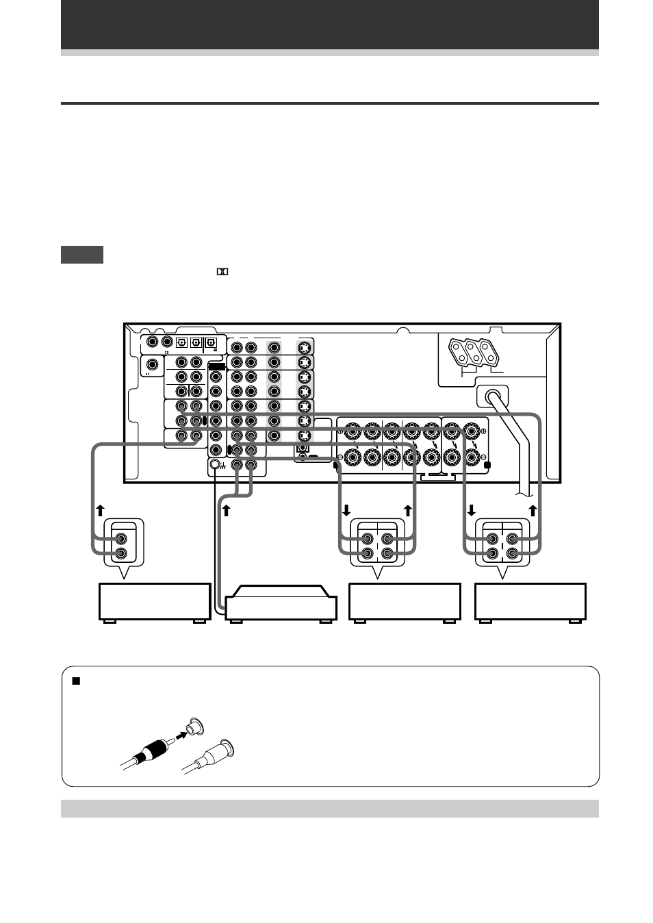 Connecting your equipment, Audio components, Cassette deck placement | 7 audio cords, Vsx-d938tx (singaporean model), Lr l r | Pioneer VSX-D908TX User Manual | Page 8 / 88