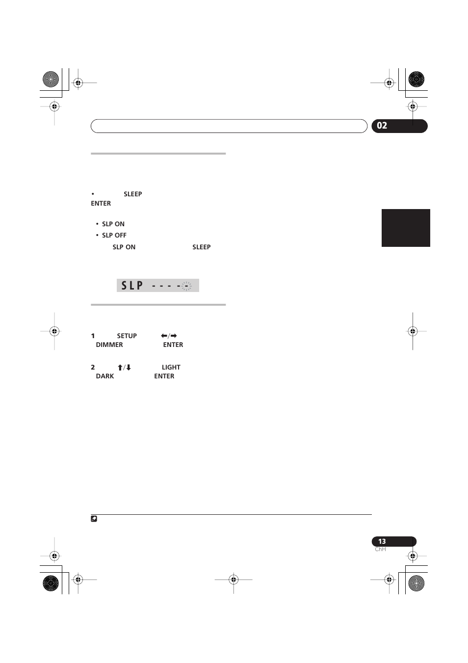 S l p | Pioneer XV-DV252 User Manual | Page 55 / 85