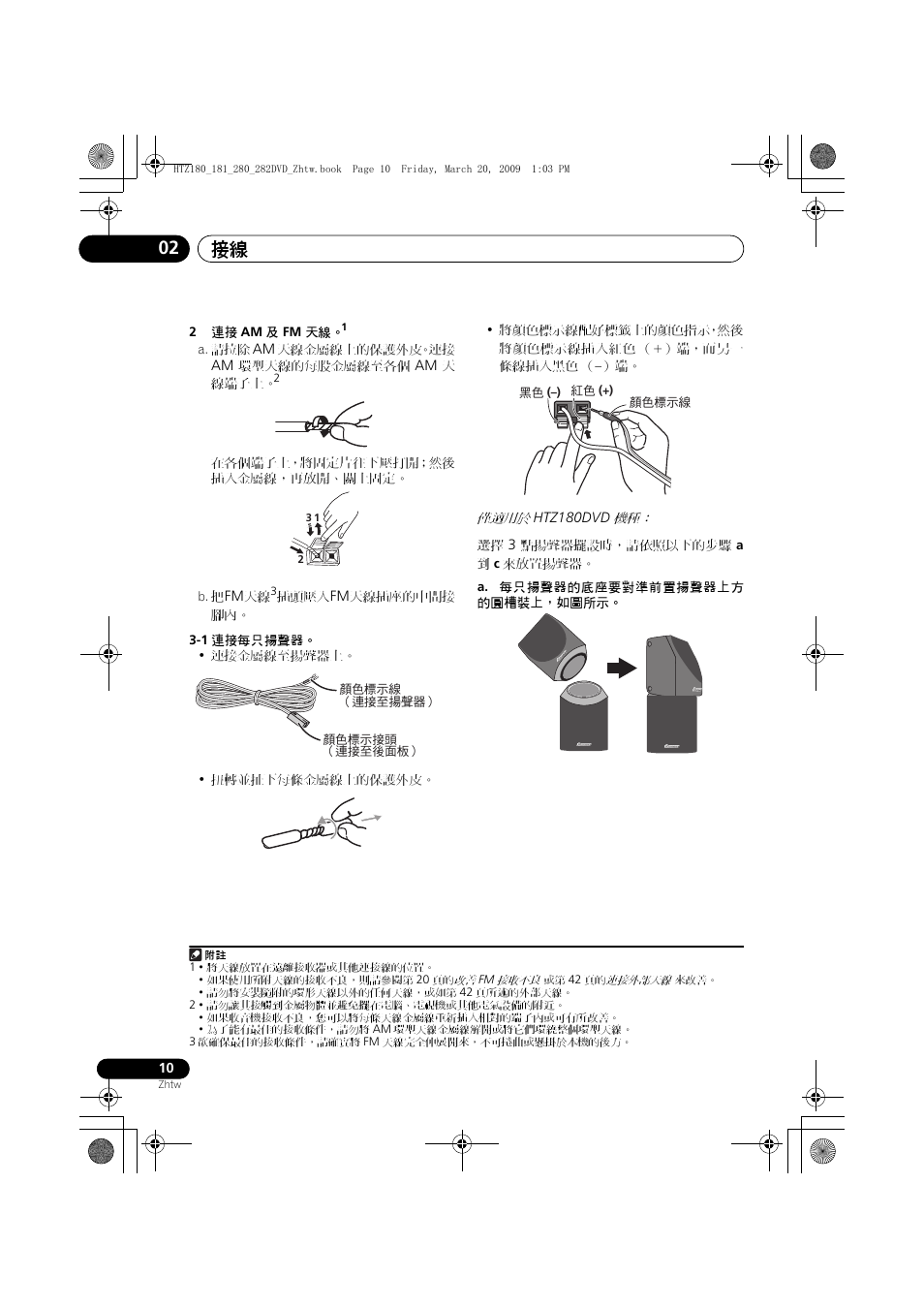 接線 02 | Pioneer HTZ180DVD User Manual | Page 70 / 122