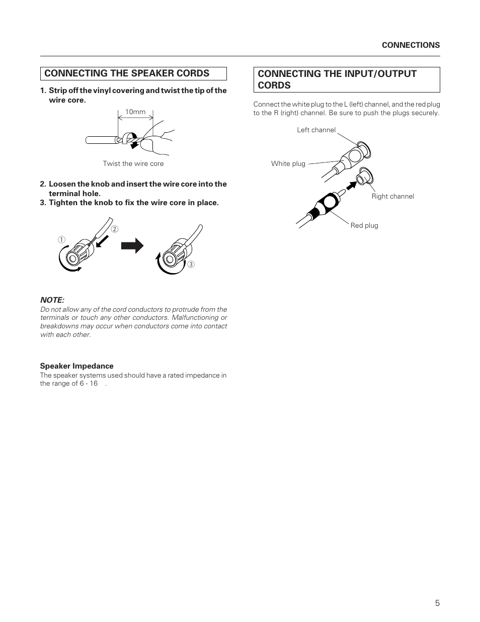 Pioneer A-109 User Manual | Page 5 / 12