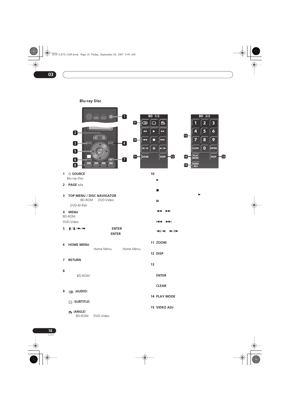 Blu-ray disc | Pioneer AS-LX70 User Manual | Page 64 / 94