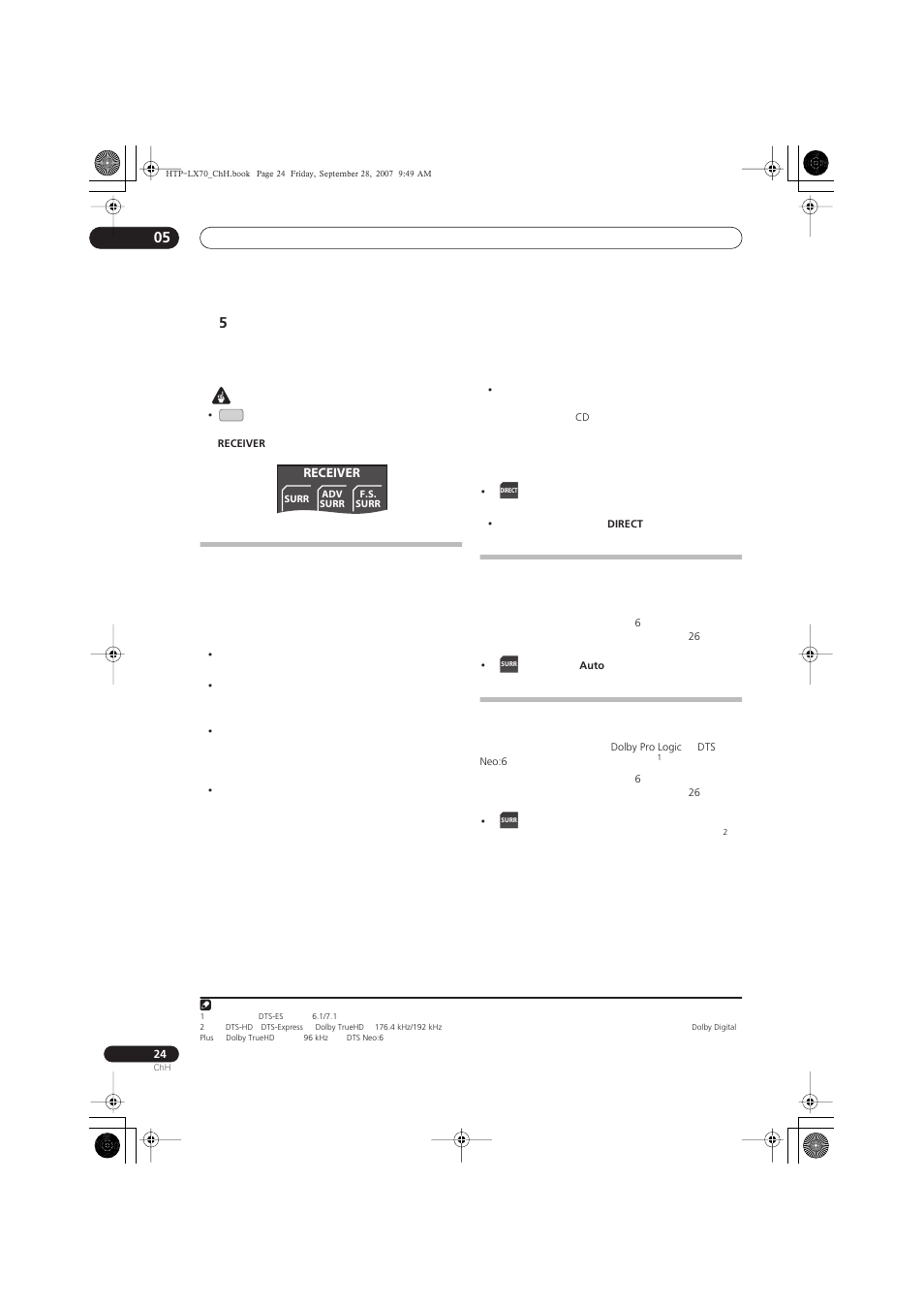 Pioneer AS-LX70 User Manual | Page 70 / 94