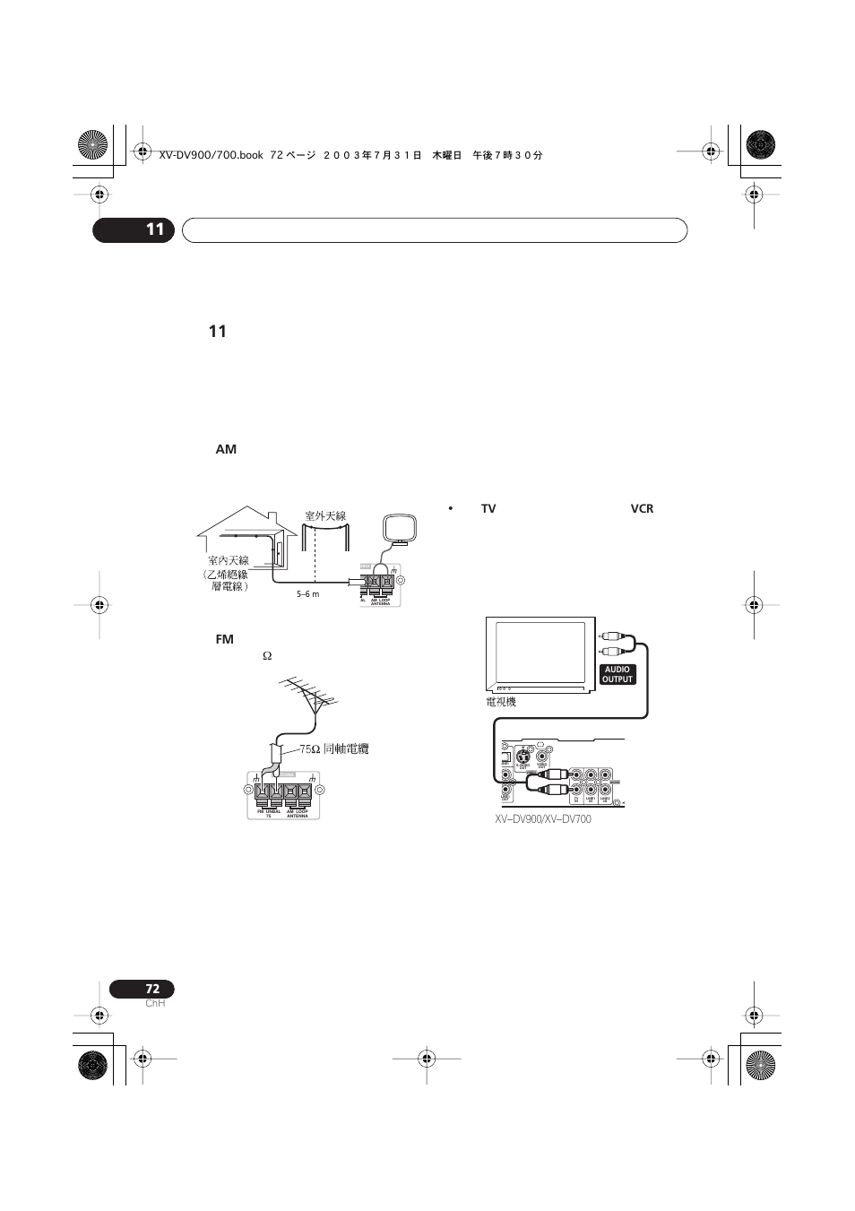 Am fm | Pioneer S-DV900ST User Manual | Page 166 / 192