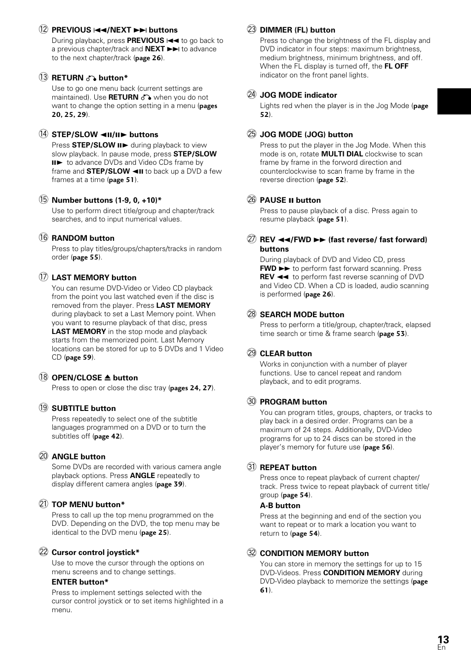 Pioneer DV-S88A User Manual | Page 13 / 72
