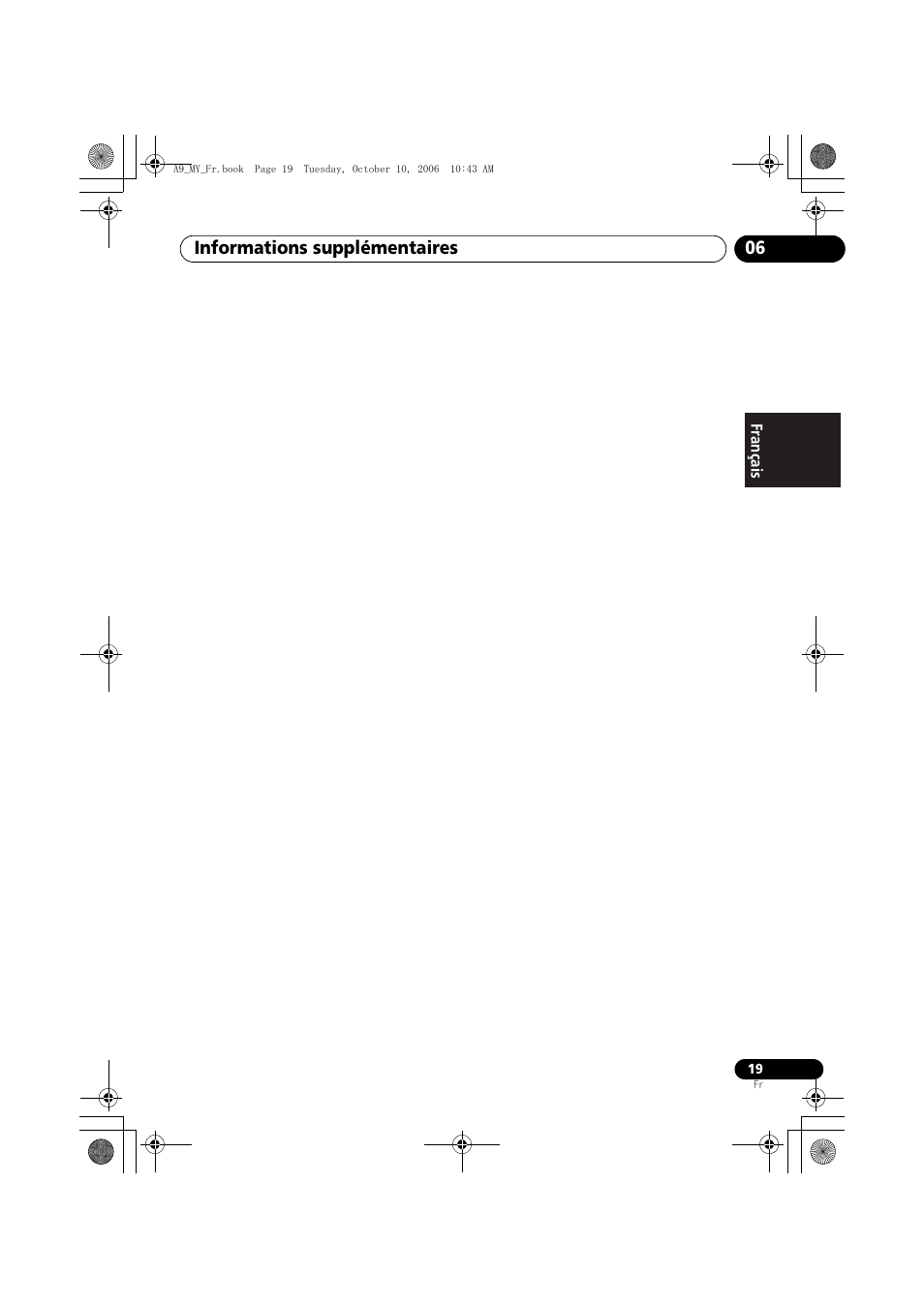 Informations supplémentaires 06 | Pioneer A-A9-J User Manual | Page 37 / 109