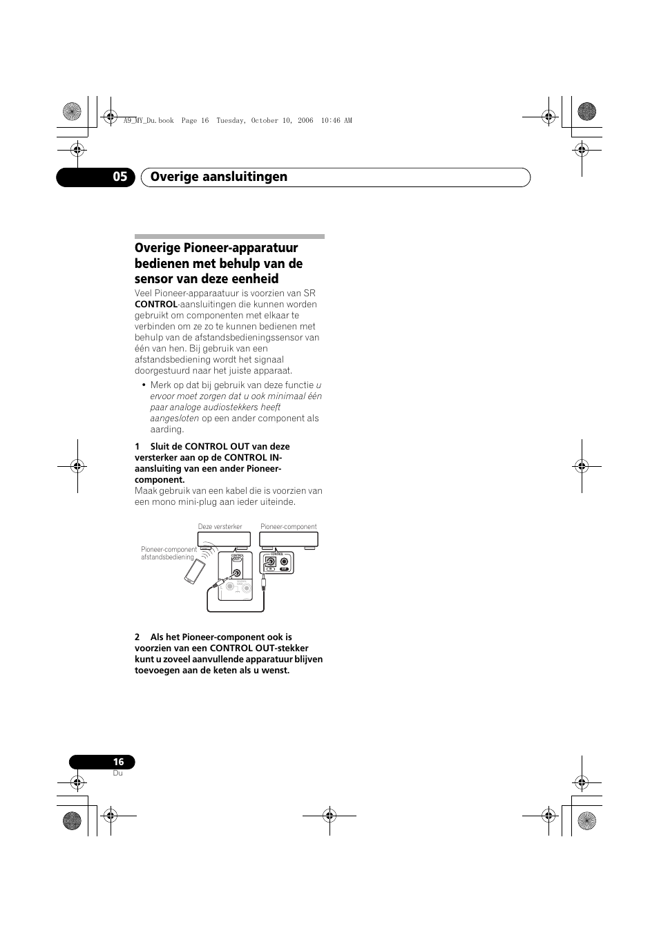Overige aansluitingen 05 | Pioneer A-A9-J User Manual | Page 70 / 109