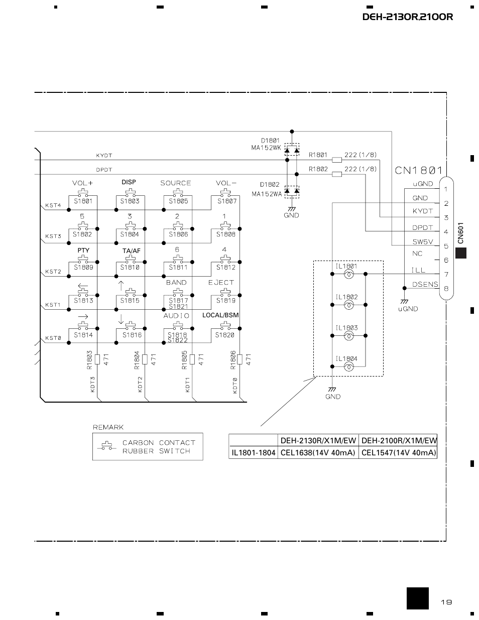 Pioneer DEH-2130R  EN User Manual | Page 19 / 66