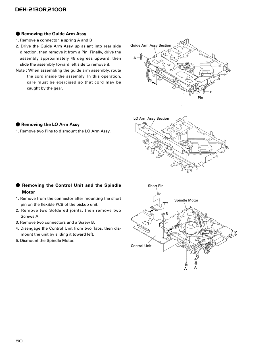 Pioneer DEH-2130R  EN User Manual | Page 50 / 66