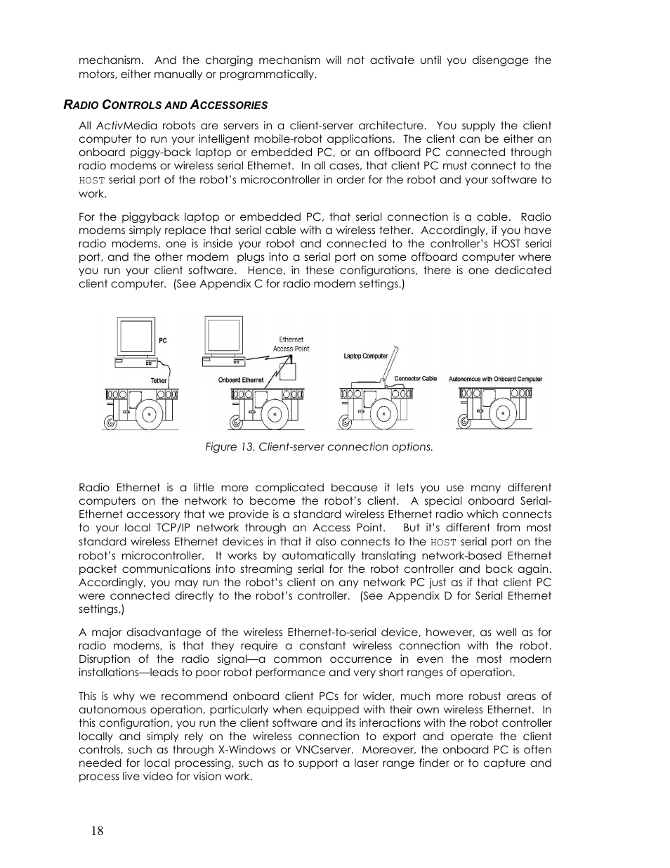 Radio controls and accessories, Adio, Ontrols and | Ccessories | Pioneer 2TM User Manual | Page 24 / 85