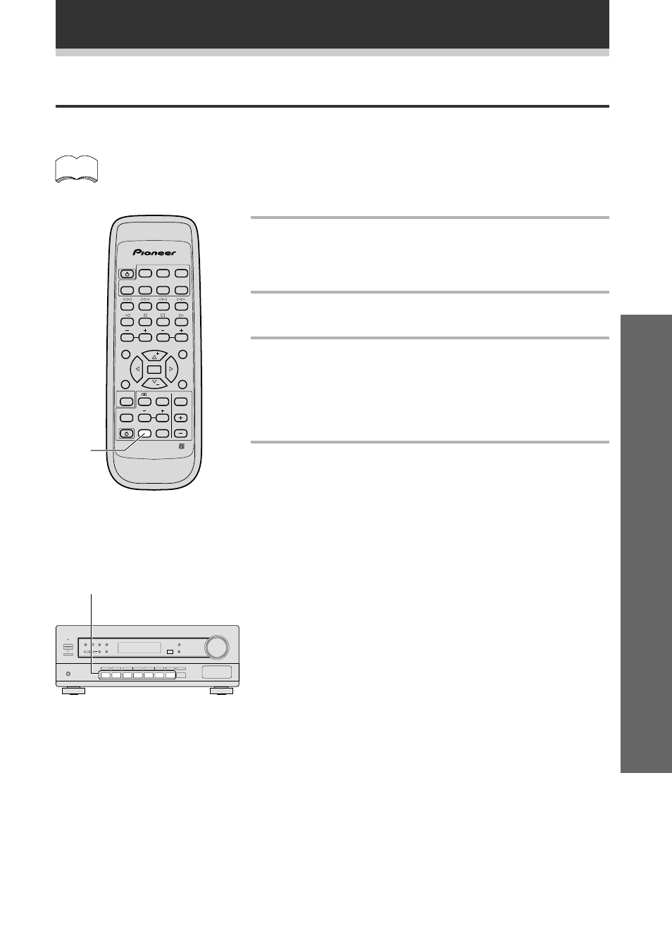 Making a video recording, Operation, 2 prepare the programme source | Making a recording, Load the dvd, ld, etc | Pioneer VSX-409RDS User Manual | Page 33 / 40