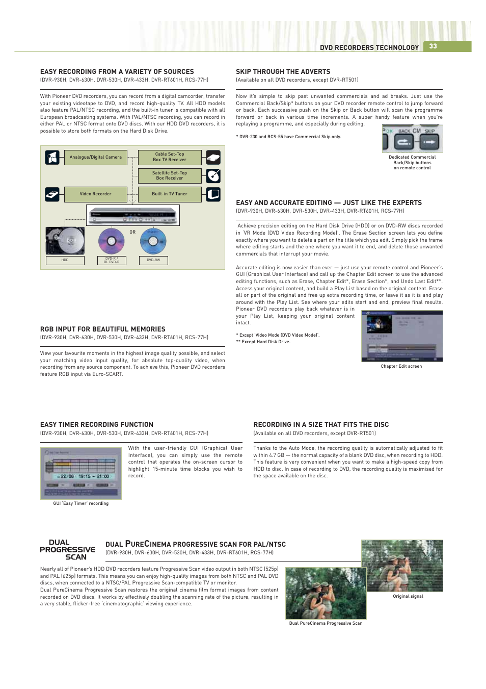 Pioneer ULTIMATE DIGITAL AUDIO/VIDEO ENTERTAINMENT User Manual | Page 33 / 47