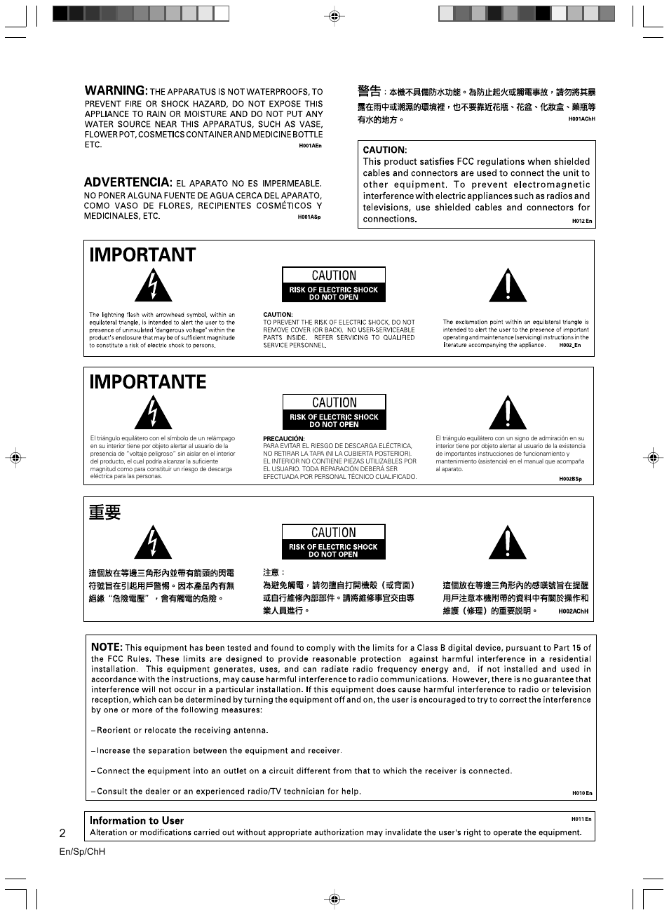 Pioneer VSX-D512-S User Manual | Page 2 / 80