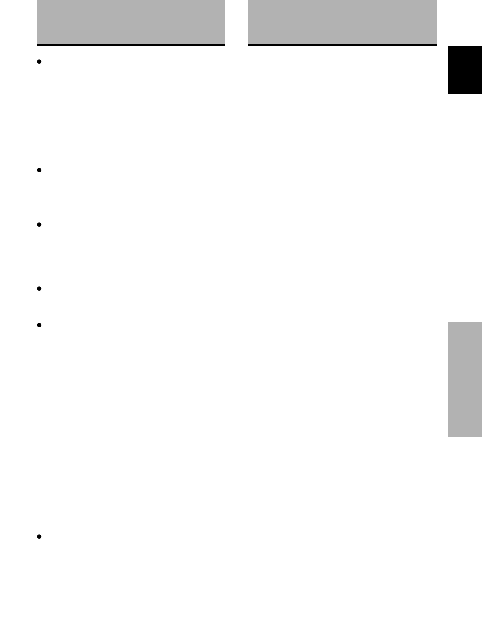 Features contents, Part names and functions, Installation and connections | Setting up the system, Operations, Display panel adjustments, Additional information | Pioneer PDP-502MXE User Manual | Page 5 / 33