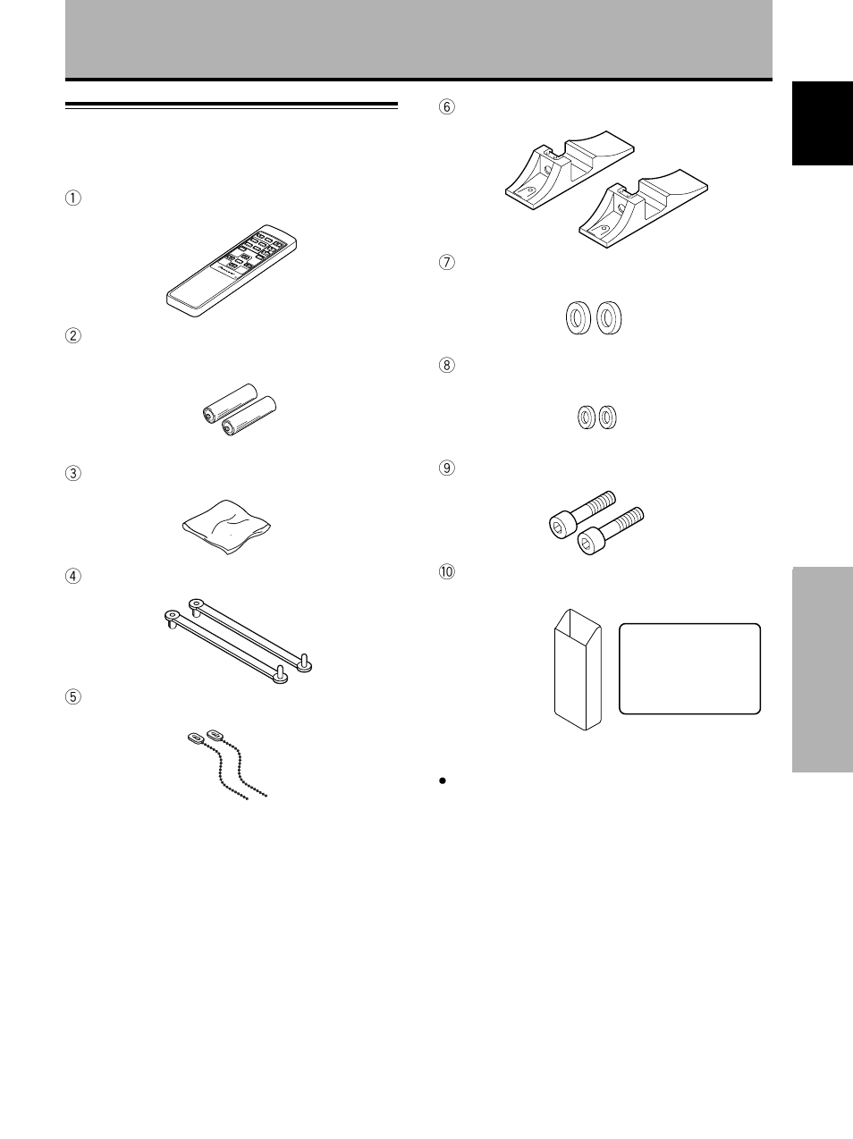 Checking supplied accessories, Before proceeding | Pioneer PDP-502MXE User Manual | Page 7 / 33