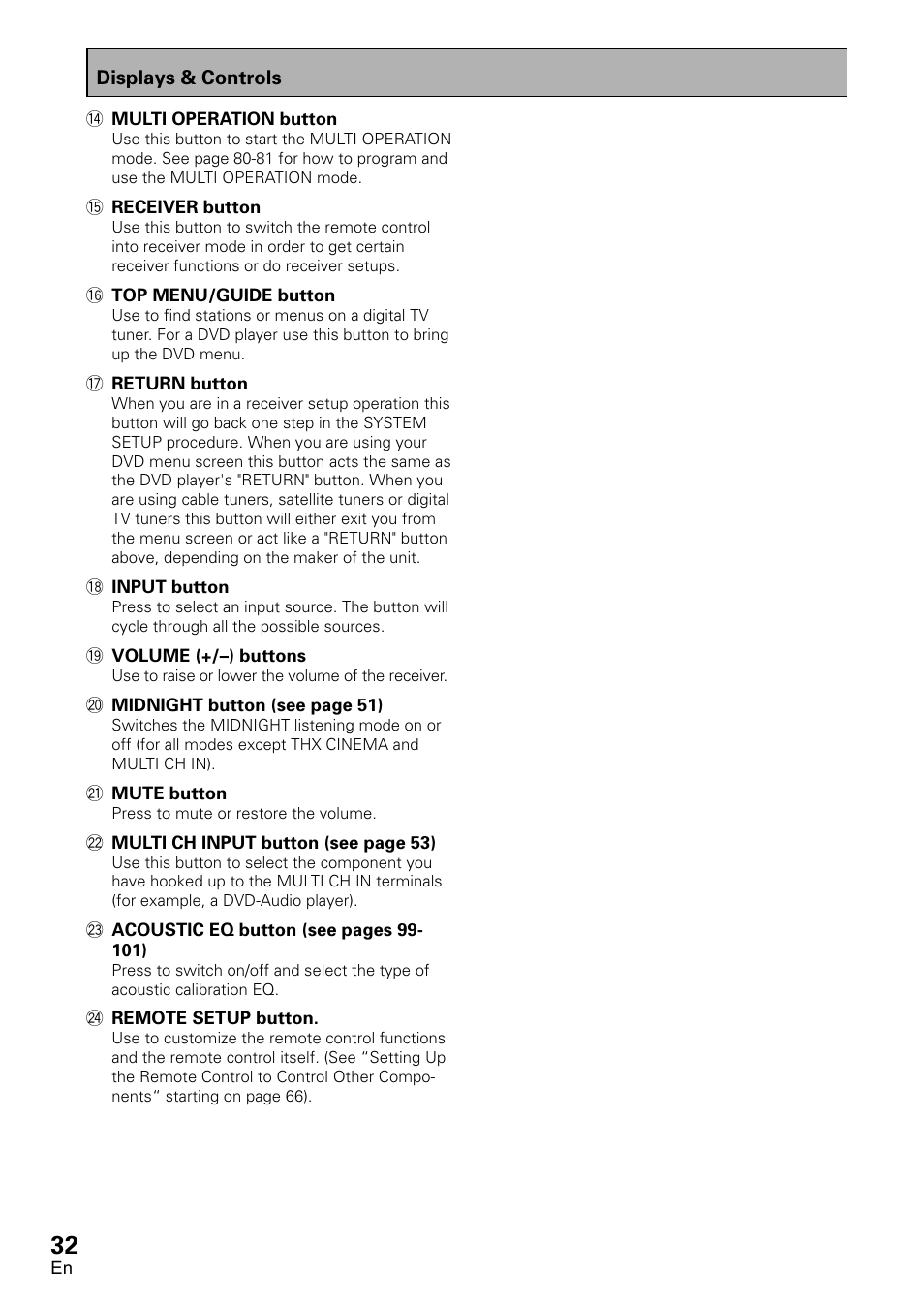 Pioneer VSX-D2011-G User Manual | Page 32 / 120