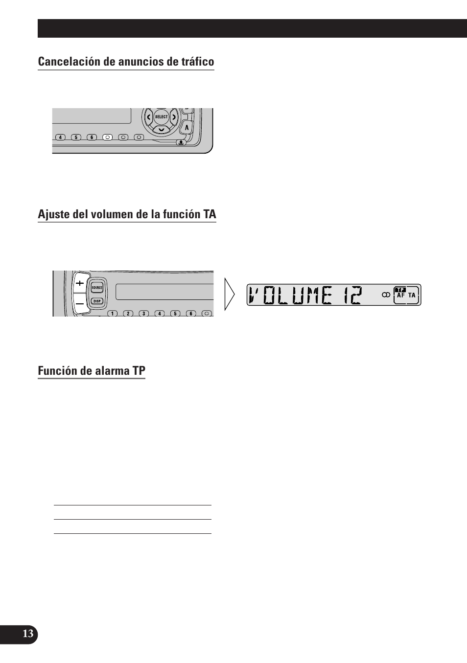 Uso de las funciones rds | Pioneer DEH-2130R User Manual | Page 40 / 80