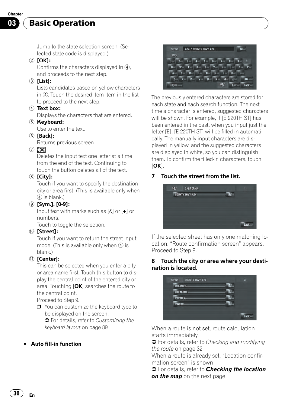 Basic operation | Pioneer AVIC-Z3 User Manual | Page 30 / 211