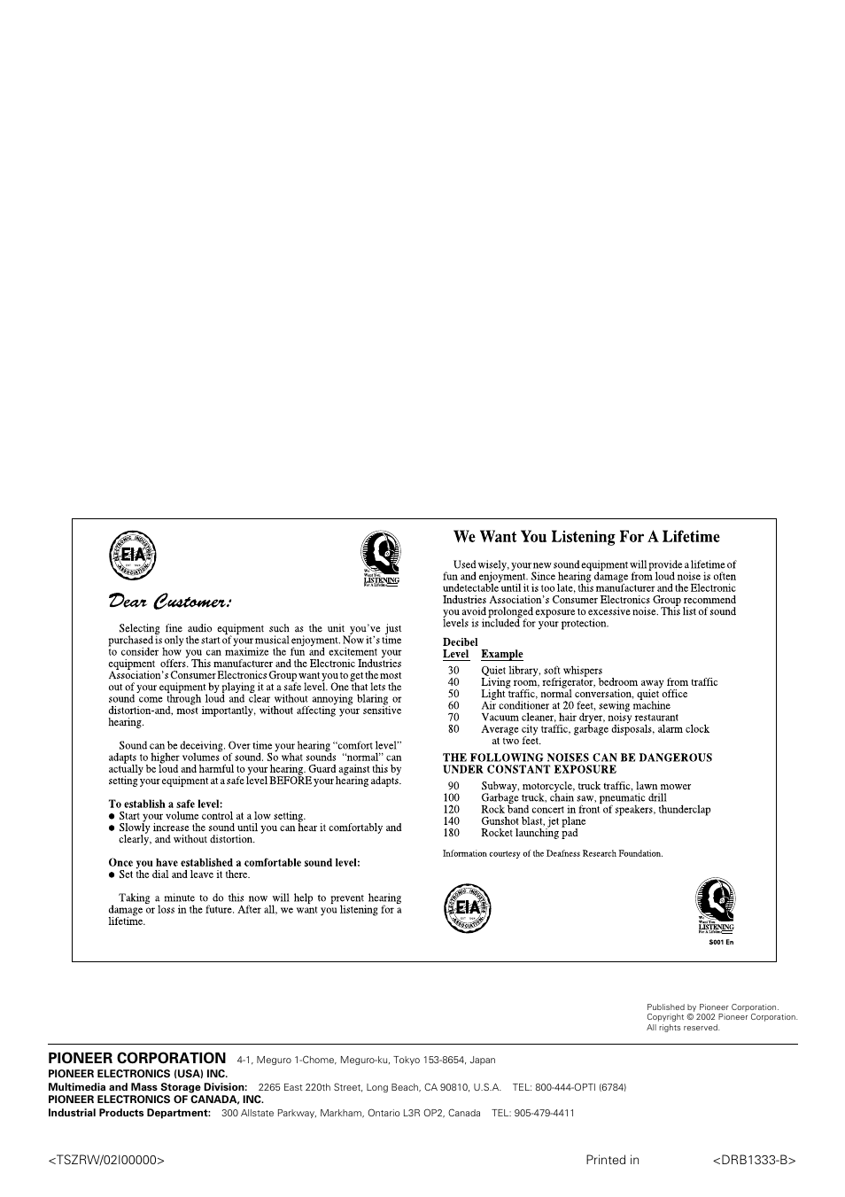 Pioneer CDJ-800 User Manual | Page 20 / 20
