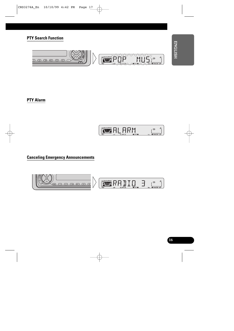Pioneer DEH-1330R User Manual | Page 17 / 30