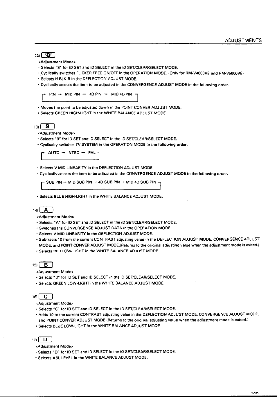 Pioneer RM-V4000V User Manual | Page 110 / 136