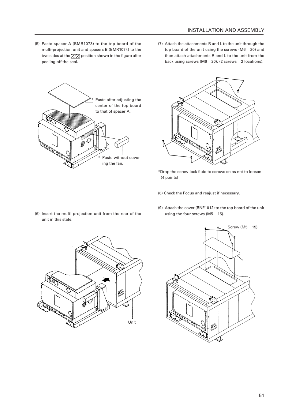 Installation and assembly | Pioneer RM-V4000V User Manual | Page 52 / 136