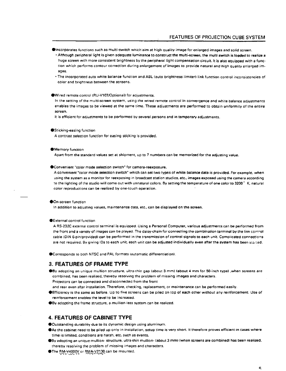 Pioneer RM-V4000V User Manual | Page 6 / 136