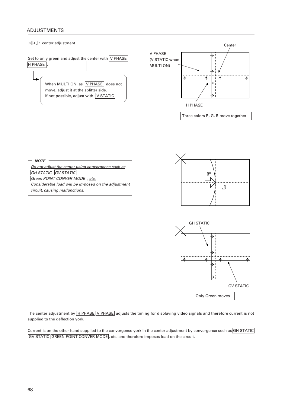 Adjustments | Pioneer RM-V4000V User Manual | Page 69 / 136