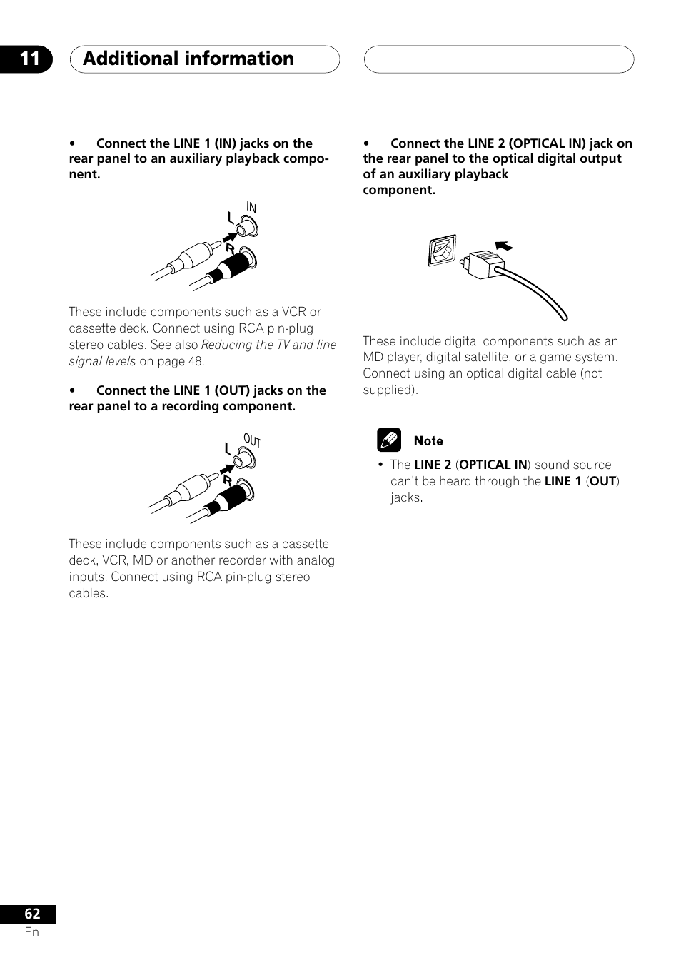 Additional information 11 | Pioneer S-DV303 User Manual | Page 62 / 76