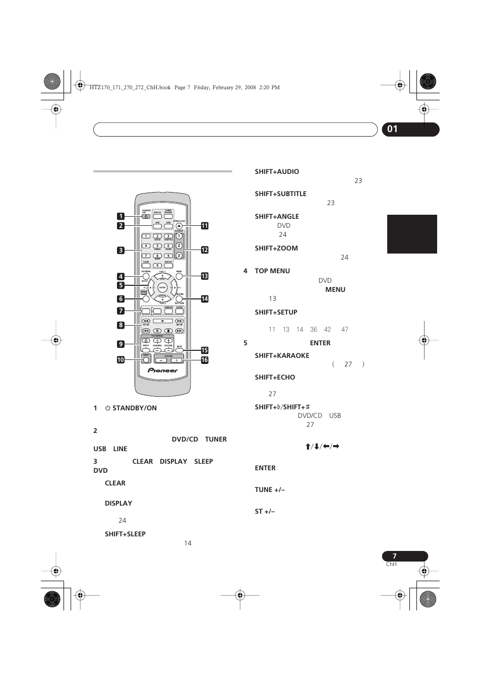 Nederlands italiano español | Pioneer HTZ272DVD User Manual | Page 57 / 102