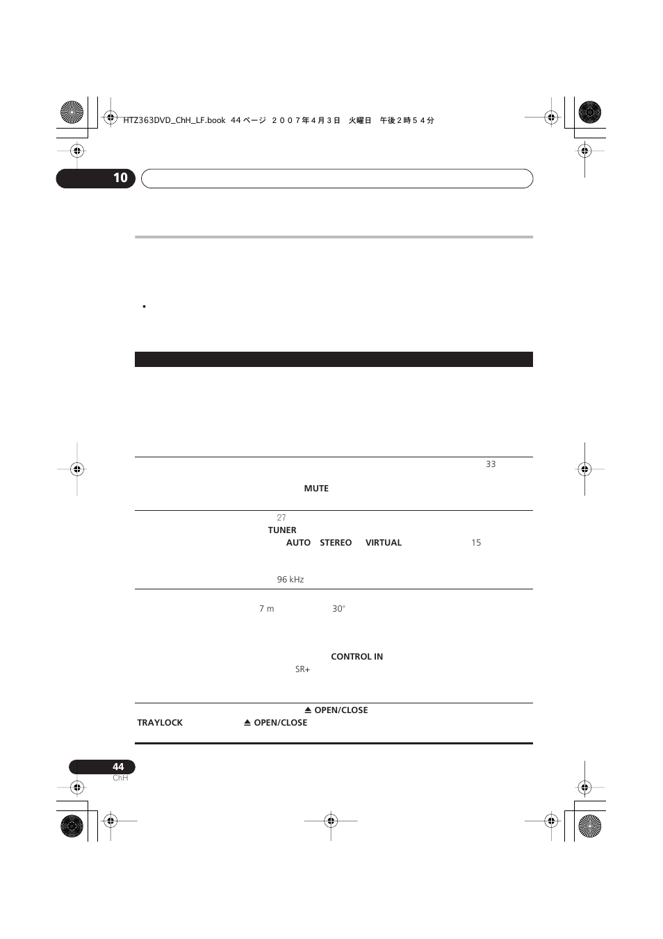 Pioneer S-DV2T User Manual | Page 94 / 102