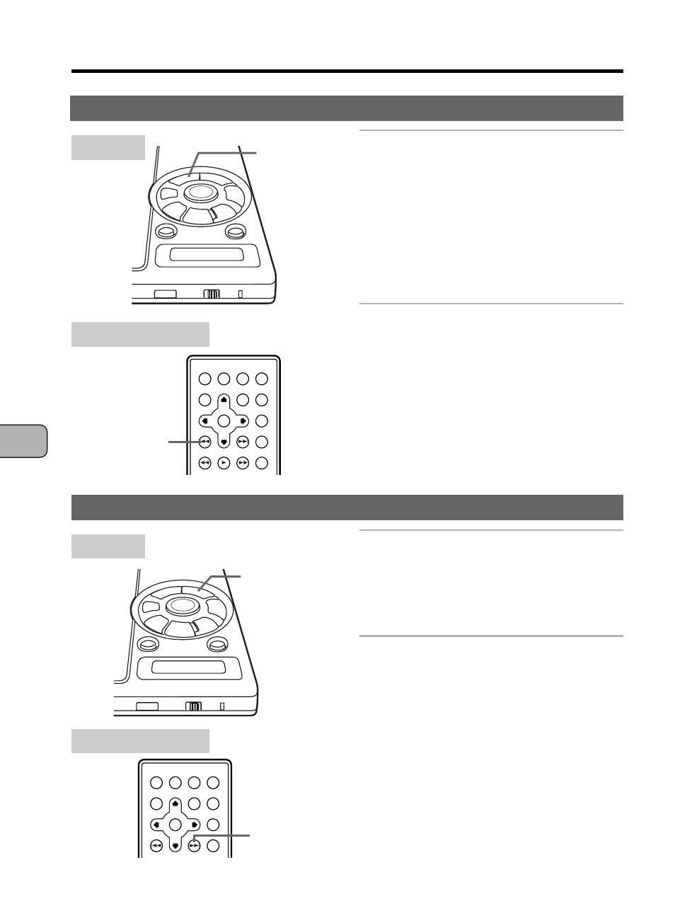 Returning to the previous chapter or, Track, Moving ahead to the next chapter or | Press the previous button during playback, Press the next button during playback, Basic opera tion playback functions, Main unit remote control unit | Pioneer PDV-10 User Manual | Page 54 / 128
