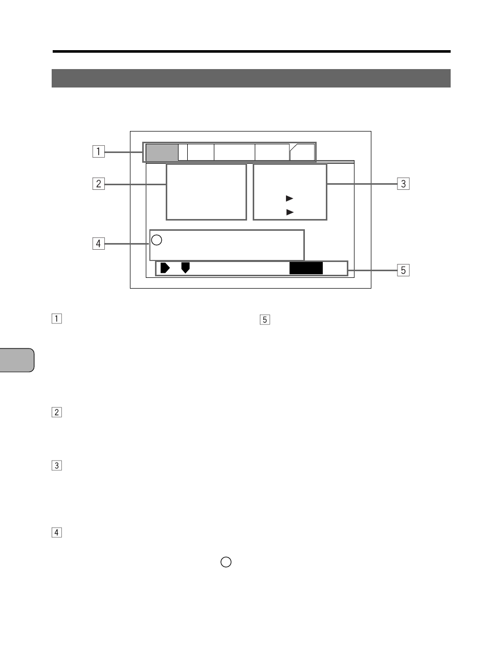 Names of parts on the setup screen | Pioneer PDV-10 User Manual | Page 58 / 128