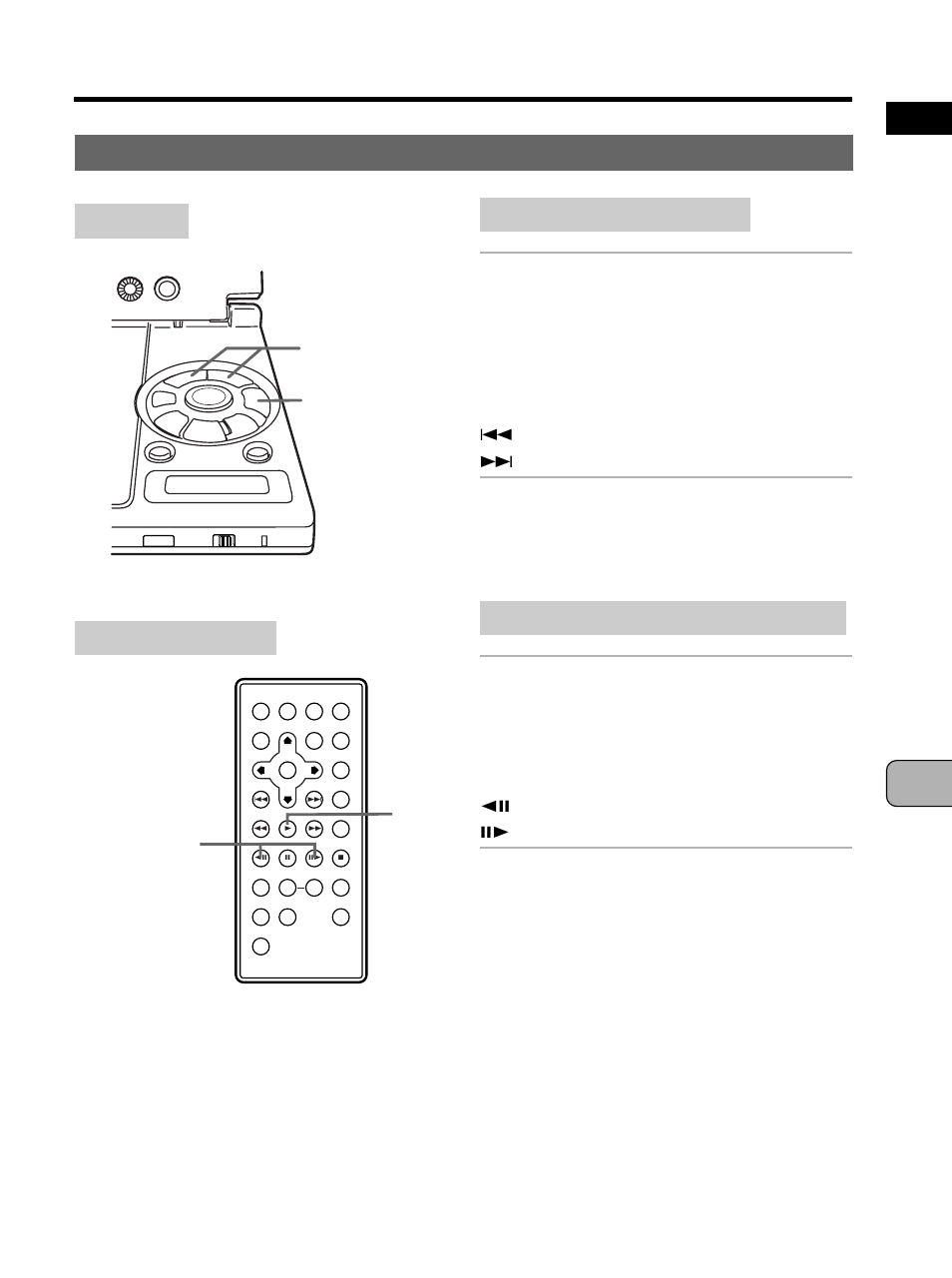 Playing one step at a time, Step-by-step playback), Advanced functions | Adv anced functions english, Operation from the remote control unit | Pioneer PDV-10 User Manual | Page 91 / 128
