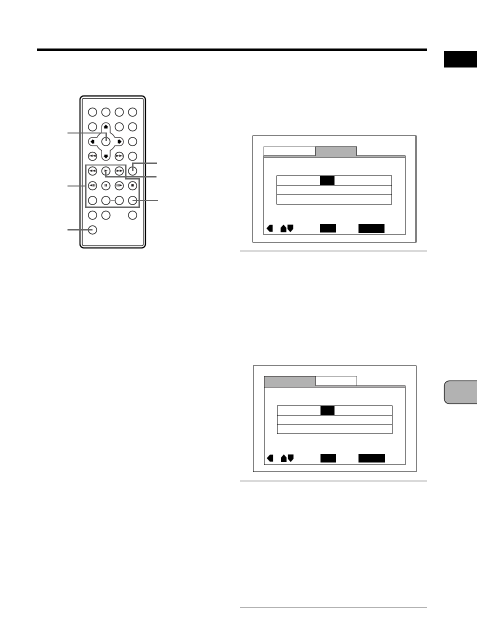 Press the enter button, Advanced functions | Pioneer PDV-10 User Manual | Page 97 / 128