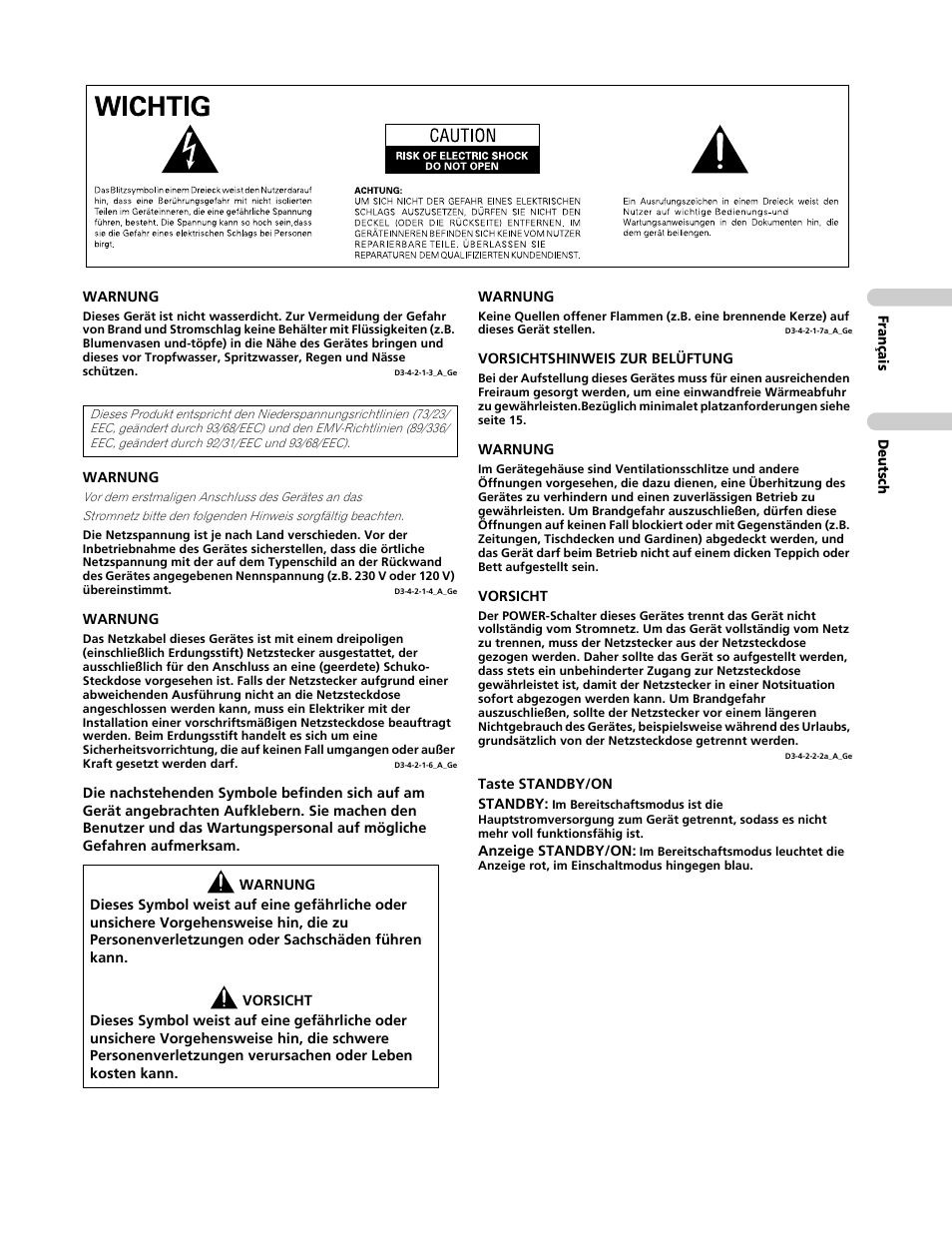 Pioneer PDP-4270XA User Manual | Page 91 / 267