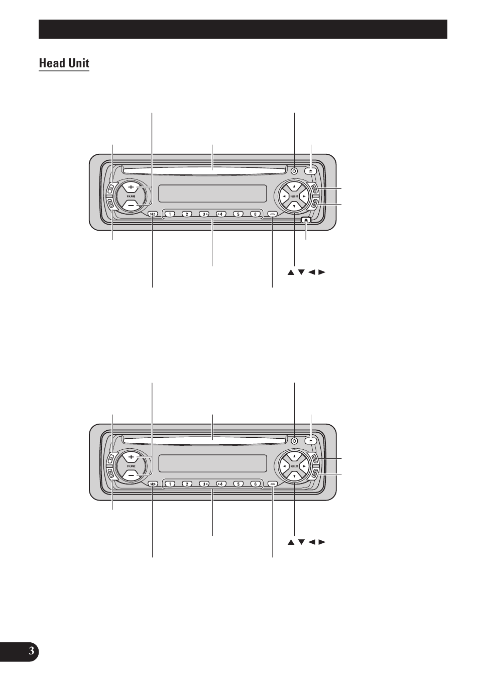 Key finder, Head unit, A title (english) key finder | Pioneer spec DEH-12 User Manual | Page 4 / 64