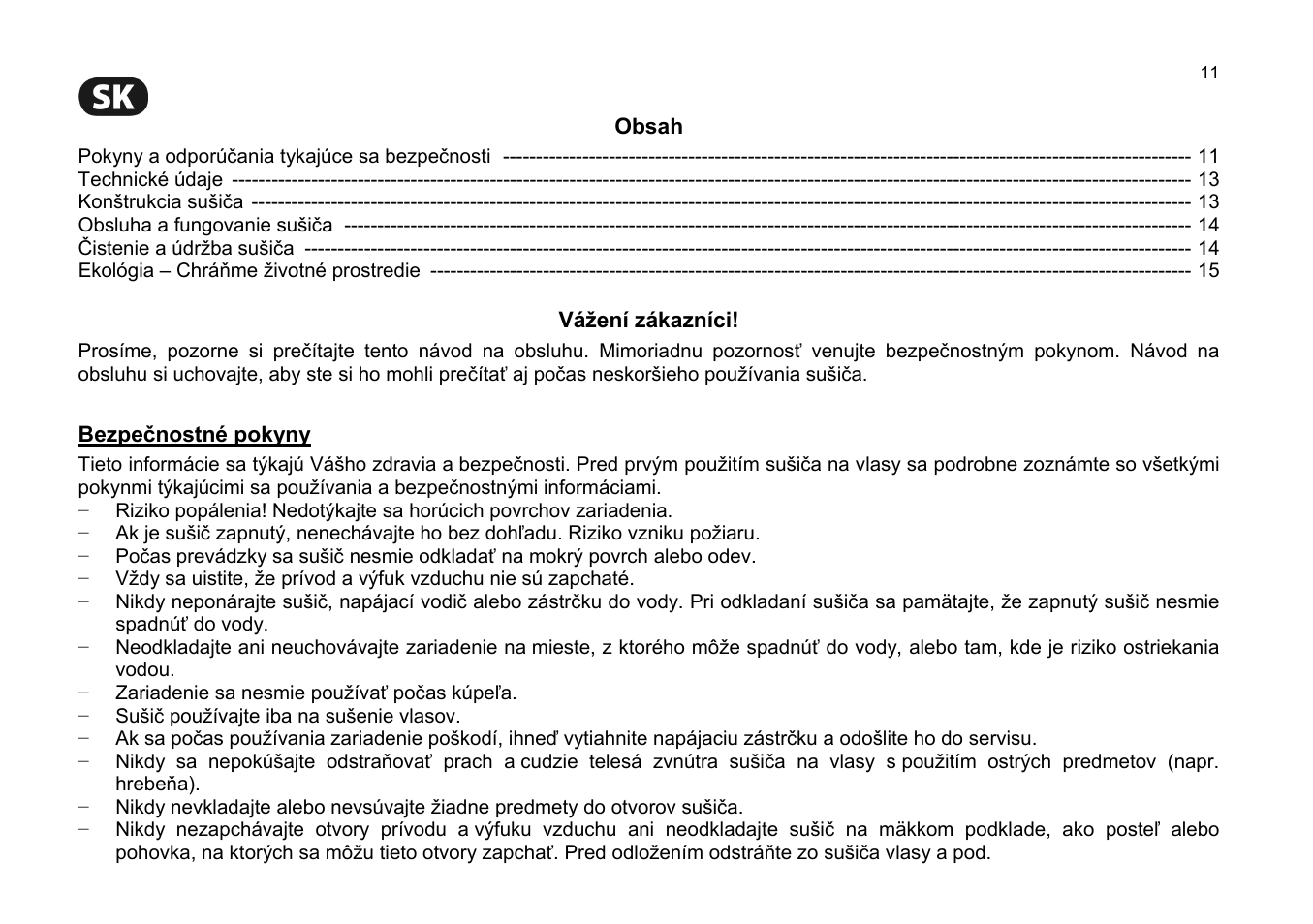 ZELMER 33Z017 User Manual | Page 11 / 44