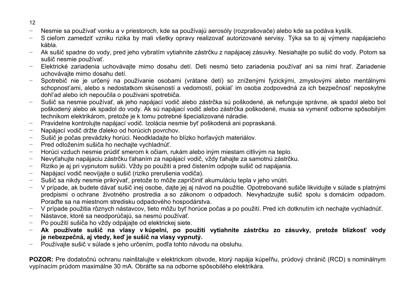 ZELMER 33Z017 User Manual | Page 12 / 44
