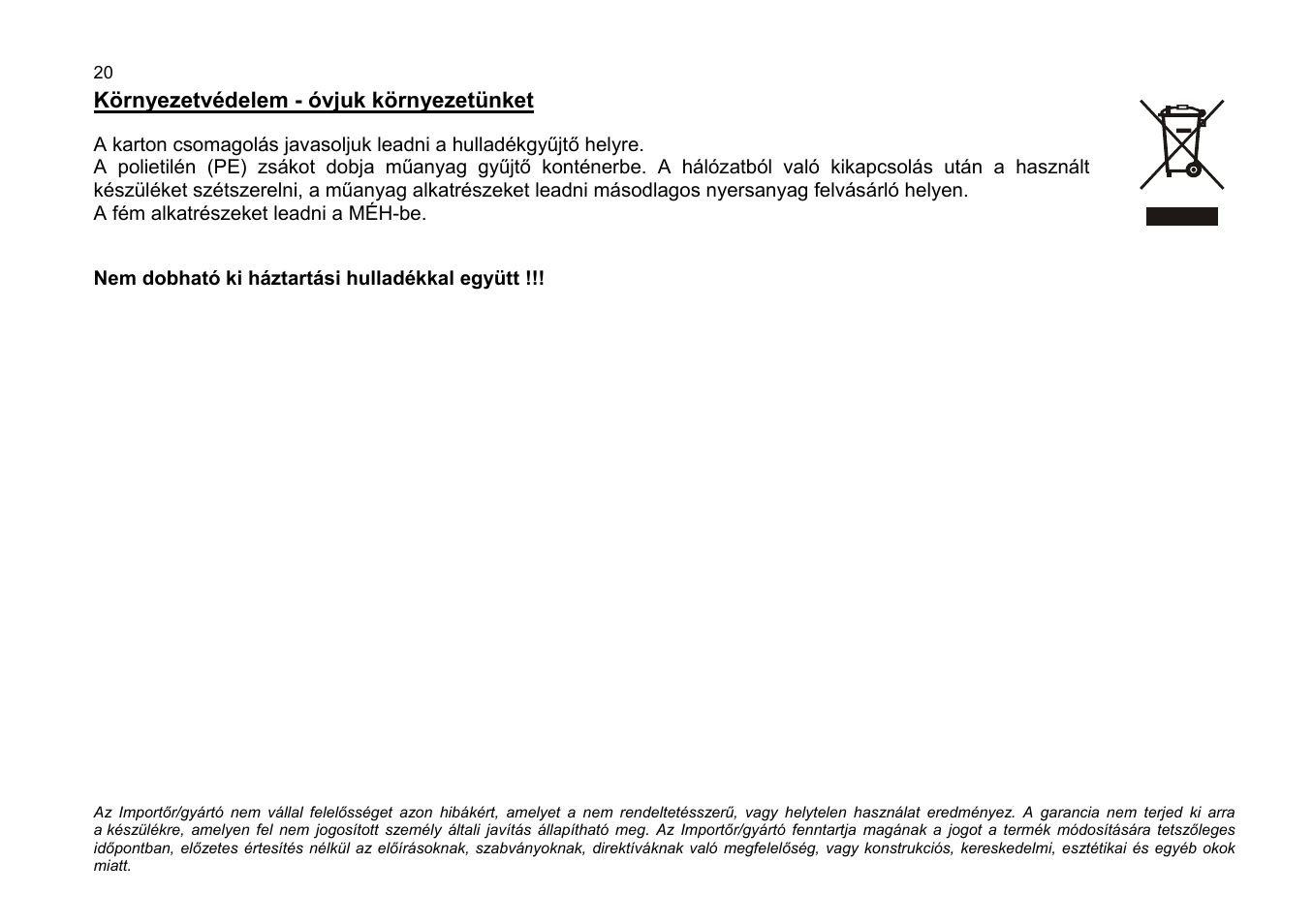 ZELMER 33Z017 User Manual | Page 20 / 44
