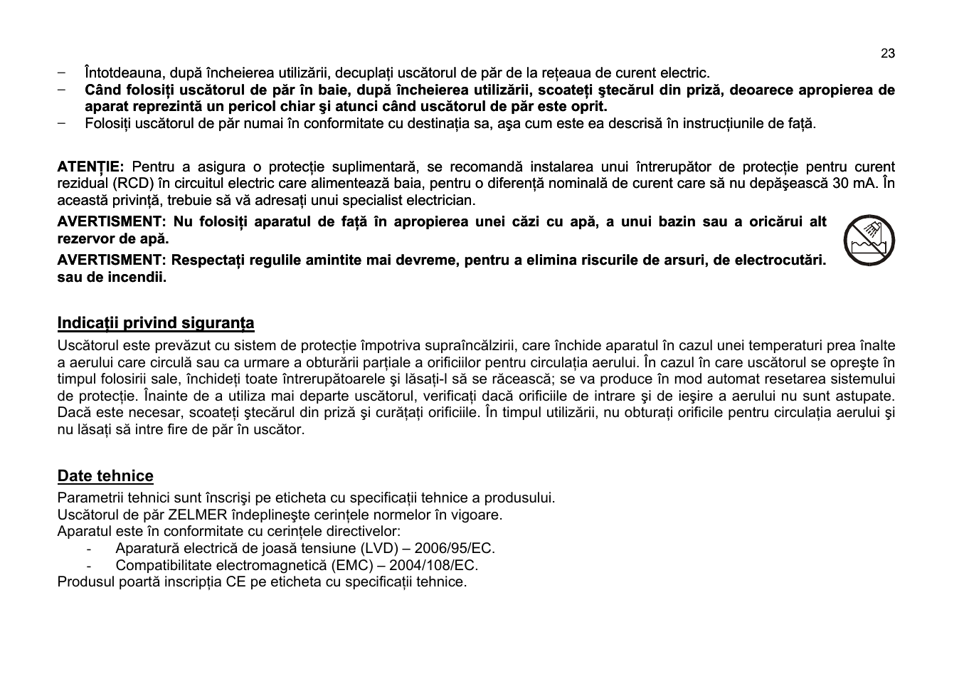 ZELMER 33Z017 User Manual | Page 23 / 44